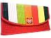 Wallet by WiseGloves Rainbow Red Fabric Wallet Handbag Clutch Tote Purse Accessory