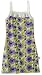 CROCS Girls 7-16 Girls Tank Dress, African Violet/Bright White, Large