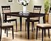 Coaster Cushion Back Dining Chairs, Cappuccino, Set of 2 Coaster Cushion Back Dining Chairs, Cappuccino, Set of 2