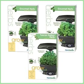 AeroGrow Gourmet Herb Seed Kit 2-Pack with Tuscan Italian Herb Seed Kit