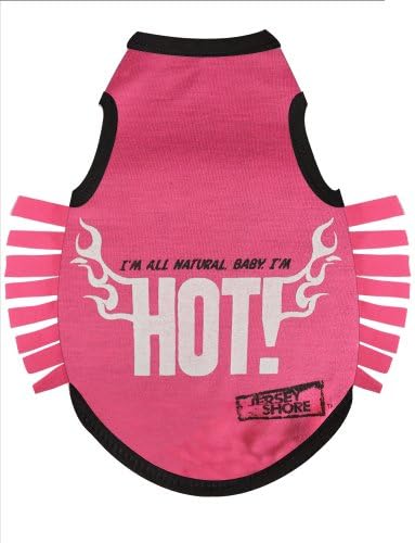 MTV's Jersey Shore Dog Shirt, Hot, Pink, Small