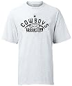 Dallas Cowboys NFL Adult Gym Issue White Short Sleeve Tee Shirt by Cowboys Team Apparel