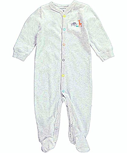 Carter's Terry Zip-Up Sleep & Play, Honey Bee, 9 Months