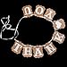 CJESLNA unting Banner Wedding Bridal Party Decoration Photo Prop (Thank You)