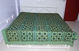 Rajrang Home Decor Mirror Work Cotton with Bed Sheet Bedspread