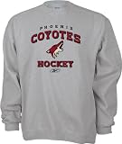 Phoenix Coyotes Stacked Logo Crewneck Fleece Sweatshirt