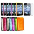 7 SOFT TPU GEL SKIN CASE + SCREEN PROTECTOR Compatible With iPod touch&reg; 2 3 3RD GEN