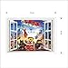 Fange DIY Removable Lego LEGO Games 3D Windows Art Mural Vinyl Waterproof Wall Stickers Kids Room Decor Nursery Decal Sticker Wallpaper 27.5''x19.6''
