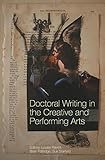 Doctoral writing in the creative and performing arts