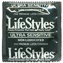 Lifestyles Ultra Sensitive Non-Lubricated Condoms 144 Pack