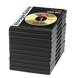 Hama DVD-Leerhülle mit Folie, 10er-Pack, Schwarz