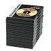 Hama DVD-Leerhülle mit Folie, 10er-Pack, Schwarz