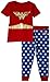 DC Little Girls' Wonder Woman Logo PJ Set (Toddler)