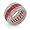 Ruby Red Sterling Silver CZ Anniversary Band, 5