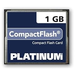 Platinum Compact Flash (CF) 1 GB Speicherkarte (Original Handelsverpackung)