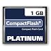 Platinum Compact Flash (CF) 1 GB Speicherkarte (Original Handelsverpackung)