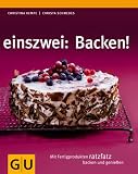 einszwei: Backen (1,2 Kochen) - Christina Kempe, Christa Schmedes