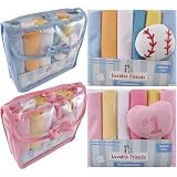 12 Washcloths in Bag, Bonus Toy! by Luvable Friends