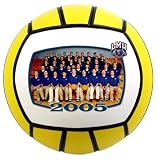 YOUR PHOTO Water Polo Ball Regulation Size. Great for game balls, gifts, coaches, players, fans, awards, contests, graduations, seniors, leagues, high school, college, varsity, holidays, parents, trophies, clubs. Print pictures, individuals, teams, logos.