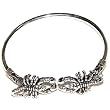 Girls Gift Sterling Silver Cuff Bracelets (brclt167)