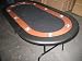 New BLACK Race Track texas hold'em Poker Table, Tables