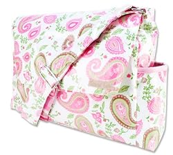 PAISLEY MESSENGER DIAPER BAG - BABY DIAPER BAGS