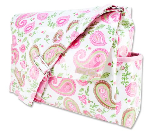 PAISLEY MESSENGER DIAPER BAG DIAPER BAGS