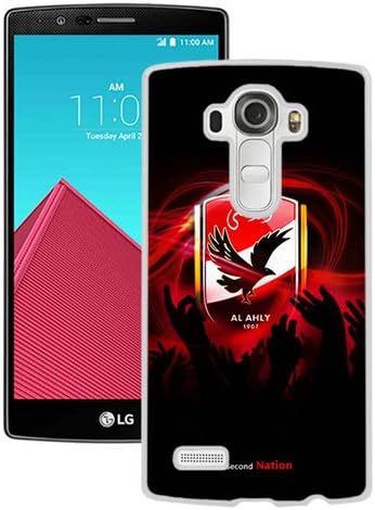 Generic Al Ahly 2 White Shell Case for LG G4,Beautiful Cover