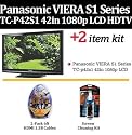 Brand New Panasonic VIERA S1 Series TC-P42S1 42-Inch 1080p Plasma HDTV With Essential Viera Accessory Kit Includes 2 Pack of Hi Speed HDMI Cables + LCD Screen Cleaner + Free Ship