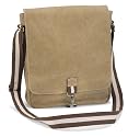 Quadra canvas messenger shoulder bag Sahara