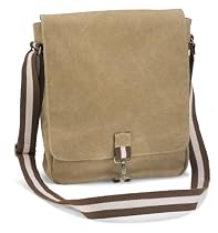 Quadra canvas messenger shoulder bag Sahara