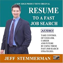 RESUME FOR A FAST JOB SEARCH - AUDIO - $29.95 Limited Promotion ($195.00 Reg.)