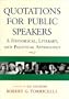 Quotations For Public Speakers