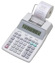 Sharp EL-1750V Portable Printing Color Calculator with Clock and Calendar