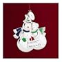 Lenox 2008 Our First Christmas Together Snow Couple Ornament: Romantic Gift by Lenox