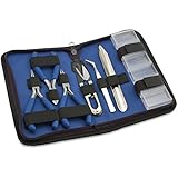 Beadalon 7-Piece Tool Kit Zip Pouch, Econo