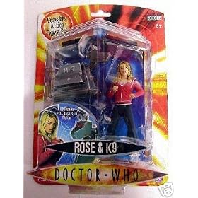 Doctor Who Rose and K9 Action Figure 2 pack