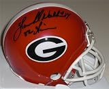 Herschel Walker Autographed/Hand Signed Georgia Bulldogs Mini Helmet with ''82 Heisman'' inscription