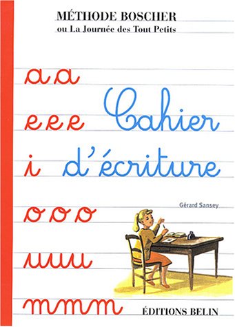 Cahier d'exercices d'écriture