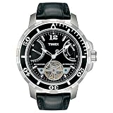 Timex Men's T2M513 Sport Luxury Automatic Black Strap Watch
