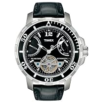 Timex Men's Sport Luxury Automatic Black Strap Watch #T2M513