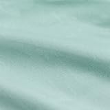 国産 【 日本製 】 ベビー 敷き 布団 カバー ファスナー タイプ 90cm×135cm お昼寝布団カバー ペールブルー