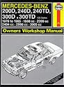 Mercedes-Benz 200D, 240D, 240TD, 300D and 300TD (123 Series) 1976-85 Owner's Workshop Manual (Service & repair manuals)