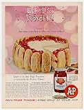 1961 A&P Ann Page Strawberry Preserves Print Ad (7078)