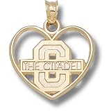 The Citadel Block C Pierced Heart Pendant (10kt)