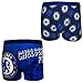 Chelsea Football Club Official Soccer Gift Mens Crest Boxer Shorts Blue