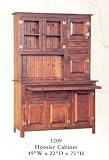 Hoosier Cabinet - Mahogany Stain