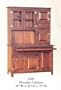 Hoosier Cabinet - Mahogany Stain