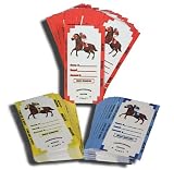 HORSE RACING TOTE TICKETS SET OF 75 WIN, PLACE, SHOW