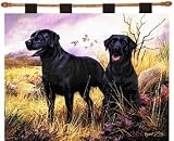 Review Pure Country  / Black Lab Woven Tapestry Wall Hanging
